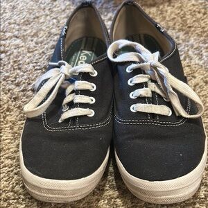 Keds Black Canvas Sneakers